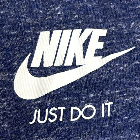 Nike Gym Romper Womens XS Racerback Snap Shoulder Drawstring Waist Blue - Picture 3 of 13